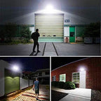 EMANER Dusk-to-Dawn Floodlights with Motion Sensor, 4 Lighting Modes, 2800lm 5000K Daylight White, IP65 Waterproof Outdoor LED Security Flood Light for Porch, Driveway, Garage (Black Fixture, 2-Pack) - Image 2