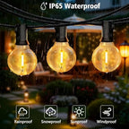 200FT G40 LED Smart Outdoor String Lights with APP Control for Patio - Image 4