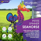 Premier Kites Petite Spinner Seahorse – Whimsical Wind Spinner for Yard & Garden, Durable Weather-Resistant Fabric, Easy to Assemble, Outdoor Decor for Patios, Lawns, & Fairy Lovers - Image 2