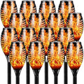 SOLARIX 16Pack Solar Torch Lights, Flickering Flame Garden Decor by Unknown