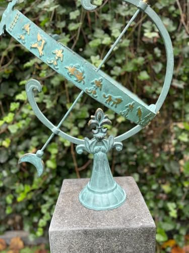Garden Armillary Sundial Nautical Maritime Astrolabe Garden Decor - Image 6