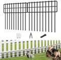 KYATE Garden Fence Animal Barrier, 30 Panels No Dig Fence 42.5ft(L) x13in(H), Rustproof Metal Defense Border, Dogs Rabbits Blocker Fence for Outdoor Yard & Patio by KYATE