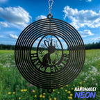 Personalized Irish St. Patrick's Day Shamrock Wind Spinner Sublimation Custom Family's Name Last Name Metal Art Laser Cut Design 3D Decor Garden Yard Outdoor Newlyweds Gifts (Easter Day) - Image 3