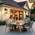 14 '' Outdoor Lights for House 2 Packs, Black Exterior Light Fixtures - Image 2