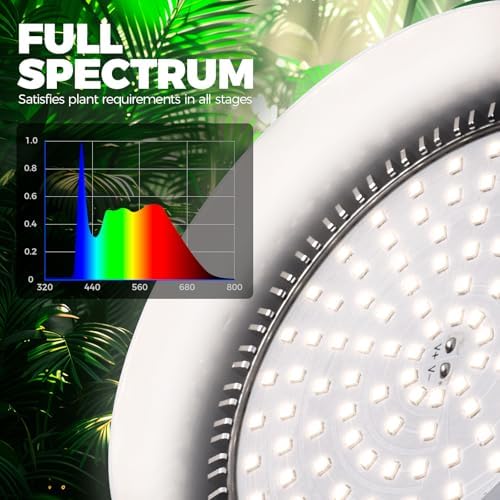 Barrina Grow Light Bulbs for Indoor Plants, 25W 5000K, 4H/9H/14H Timer - Image 6