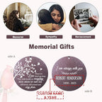 Personalized Tree Memorial Wind Chimes, in Loving Memory of Loved One - Image 5