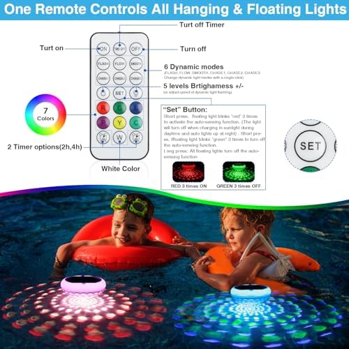 BOXPSII Pool Lights 4 Pack, for Inground Pool, Above Ground Pools - Image 6