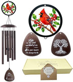 40''Memorial Wind Chimes for Loss of Loved One，Cardinal Wind Chimes by Unknown