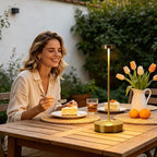 LED Cordless Table Lamp Rechargeable,Battery Powered Outdoor Lights - Image 4