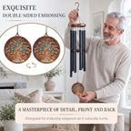 Tree of Life Wind Chimes for Outside Deep Tone, Gift for Women Mom - Image 3