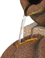 John Timberland Cascading Jugs 30" High Indoor-Outdoor LED Large Fountain - Image 3