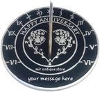 Elegant Sundial Clock for Garden & Yard – Timeless Outdoor Home Decor, Durable Alumiunm Timepiece, for Garden Lovers & Anniversaries, Weather-Resistant Yard Decor - Image 2