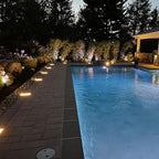 LUMENGY Paver Light 6x9 Inch (5.82x8.85), 2700K Warm White Brick Lighting for Pavers, Driveways, Walkways and Patios, 12V Wired, IP67 Waterproof, Drive-Over Rated, 6-Pack - Image 5