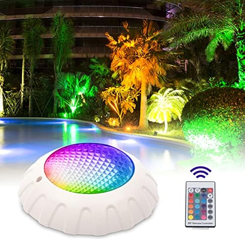 12V 38W Pool Light Underwater Color-Change LED Lights RGB IP68 with Remote (38W) - Image 7