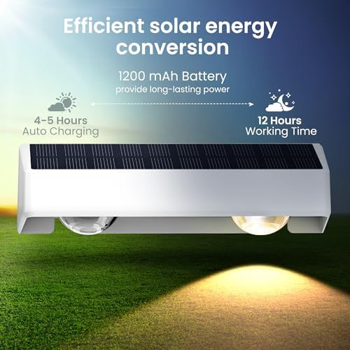 SOLPEX Solar Fence Lights Outdoor, 9 Fixed Colors ＆ Color Changing Fence Solar Lights Outdoor Waterproof IP65, LED Deck Lighting for Backyard Wall Step Patio Railing Pool Porch (12 Pack) - Image 7
