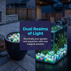 2026 Colorful Glow-in-the-Dark Garden Stones, Night Luminous Pebbles, Rainbow Glowing Stepping Rocks, Outdoor Landscaping Decor, Glowing Gravel for Fish Tank Aquarium Yard Pathway(Blue,1000pcs) - Image 3