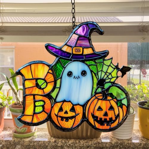 Funny Boo Acrylic Suncatcher - Image 4