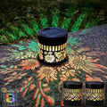 Decorative Solar Mandala Lights Outdoor Waterproof LED Metal Solar Powered Wall Fence Lights for Garden Yard Deck Step Patio Pool Lawn Back Yard Exterior Wall Decorative Lighting(#F,2PCS) by Unknown