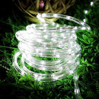 Lighting Ever 33ft 240 LED Rope Lights Outdoor Waterproof, 6000K Cool White - Image 2