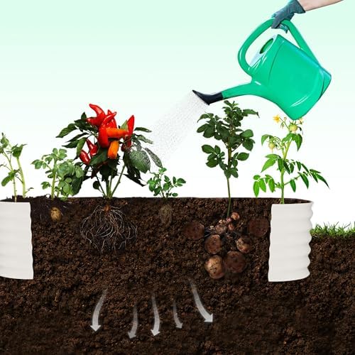 Metal Raised Garden Bed with Trellis for Climbing Plants Outdoor - Image 3