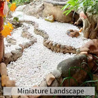 FANTIAN 10 lb White Pea Gravel for Landscaping, 3/8 Inch Pebble for Plant - Image 6