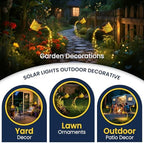 2 Pack Solar Lights Outdoor Decorative Metal Watering Can Lights - Image 4