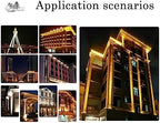 Spotlight Led Beam Light - Led Spot Lights, Exterior Wall Projector Lights, Long Distance Irradiation Narrow Beam Lamp, IP67 Waterproof Outdoor LED Spotlight, For Building Lighting ( Color : Red , Siz - Image 4