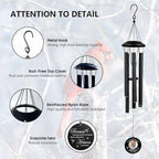 Customized Photo 32" Wind Chimes Memorial Mom Dad Gifts - Image 3