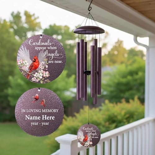 Memorial Wind Chimes for Loss of Loved One/Mom/Dad - Image 7