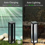 Solar Floor Lamps, Modern Landscape Lights for Garden and Driveway, 8-Pack - Image 6