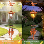 VOOKRY Solar Wind Chimes for Outside, Hummingbird Gifts for Women Birthday - Image 3