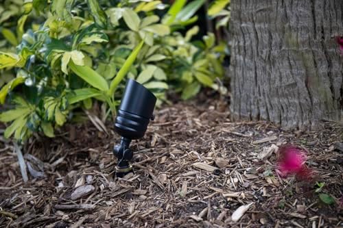 VOLT 12V LED Landscape Lighting Kit (6 Spotlights, 2 Path Lights), Black - Image 4