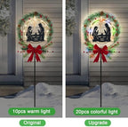 Solar Powered Nativity Scene,Christmas Decorations Outdoor Garden Stakes - Image 4