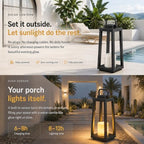 16in Metal Solar Lanterns Outdoor Waterproof,Hanging lantern，Floor Lamp - Image 3