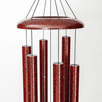 Corinthian Bells by Wind River - 44 inch Ruby Splash Wind Chime for Patio, Backyard, Garden, and Outdoor Decor (Aluminum Chime) Made in the USA - Image 3