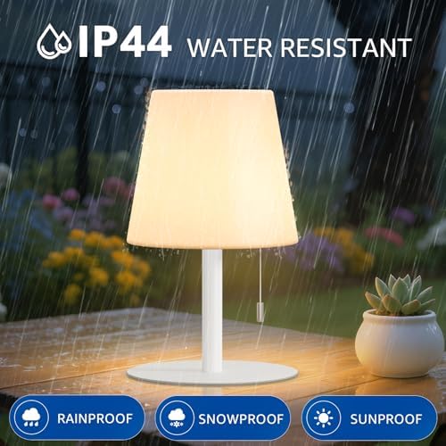 uuffoo Shower Lamp Rechargeable Cordless Light Waterproof for Bathroom Spa - Image 6