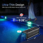 SHONELIGHTING Solar Pool Lights, Inground Pool LEDs, RGB-W, 2Pk - Image 5