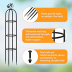 Elegant Outdoor Garden Trellis for Climbing Plants with 100% Premium Metal - Image 4