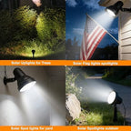 SUNLONG Solar Spot Lights Outdoor Waterproof 3 Modes 16.4Ft Extension Cord - Image 5
