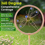 34" Ornamental Sprinkler, 360° Rotating, Dragonfly - Image 3