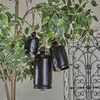 Deco 79 Metal Cow Bells, Meditation Bell, Set of 3, 10", 7", 5"H, Black - Image 3