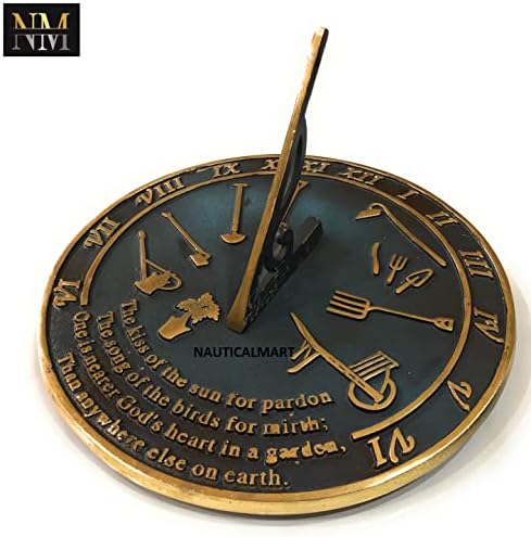 NauticalMart Brass Sundial Kiss of The Sun - Image 2