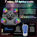 Pond Fountain Aerator with Lights, Large Fountain for Pond Lake Fish Farm - Image 6