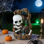 15.9" H Halloween Water Fountain Outdoor ＆ Indoor,Garden Fountain with LED - Image 2