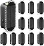 LIANGLOME Solar Fence Lights Outdoor by LIANGLOME