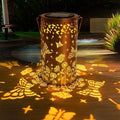 ANYTALK Butterfly Solar Lanterns Outdoor Waterproof, Birthday Gifts for Women Mom Grandma, Hanging Solar Lights for Yard, Patio, Porch, Garden Decor, Christmas Gifts for Her/Him by ANYTALK