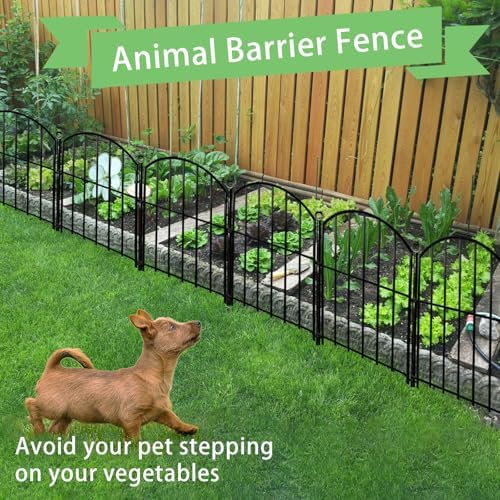 Decorative Garden Fence, 17in (H) x 20ft(L) No Dig Fence - Image 2