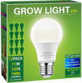 Briignite 12 Pack Grow Light Bulbs, Full Spectrum LED Grow Light by WelcometoBriigniteenjoyyourtimehere