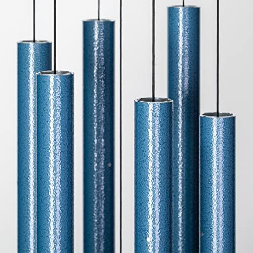 Corinthian Bells by Wind River – 44 inch Sky Blue Wind Chime for Patio, Backyard, Garden, and Outdoor Decor (Aluminum Chime) Made in The USA - Image 2