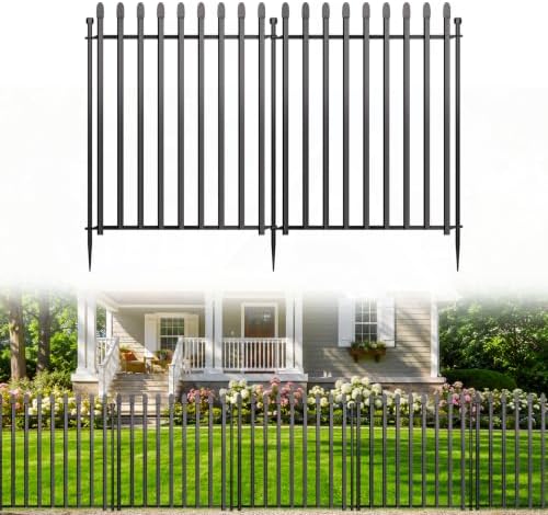No Dig Decorative Garden Fence, 32in(H)×22ft(L), 10 Panels by FencePost
